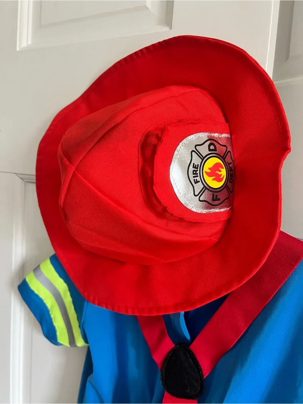 Kids Firefighter Costume with Reflective Stripes